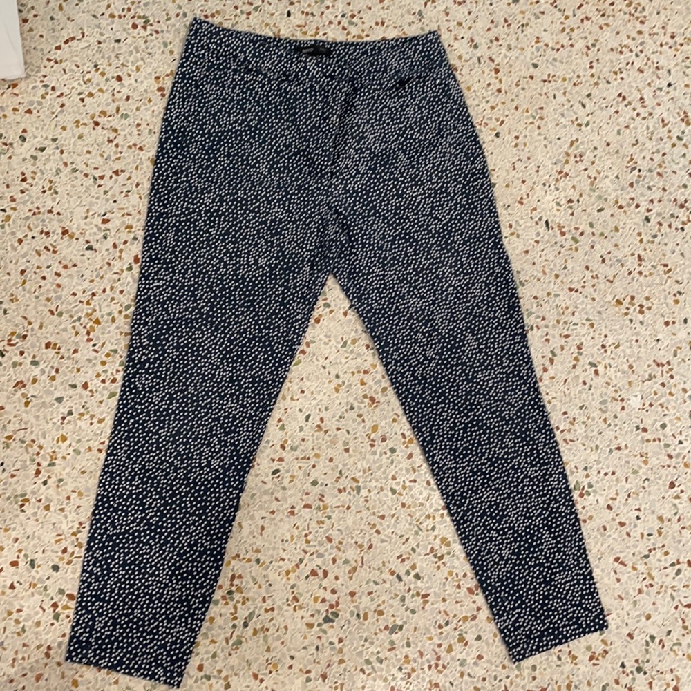 Navy/White Polka-dot pants